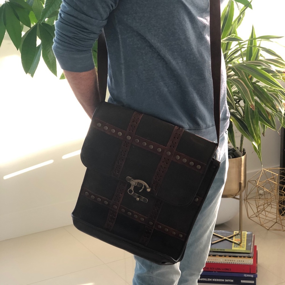 Mexican leather bag